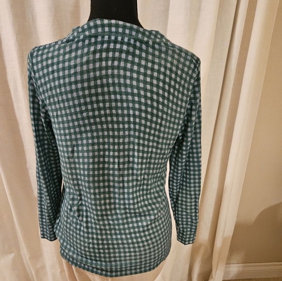 J.CREW Plaid Merino Wool Sweater - Picture 3 of 7